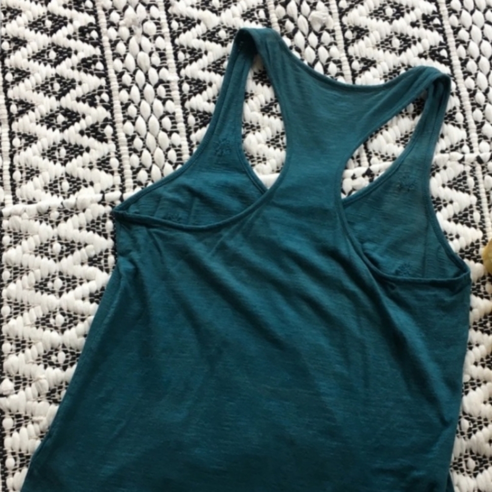 Express Teal Racerback Tank - Picture 4 of 4